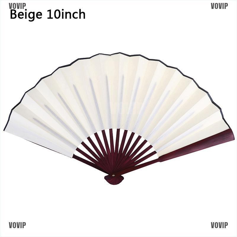 Quạt cầm tay vải lụa phong cách Trung Hóa độc đáo thời trang