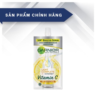 Tinh chất tăng cường sáng da mờ thâm Garnier 7.5ml