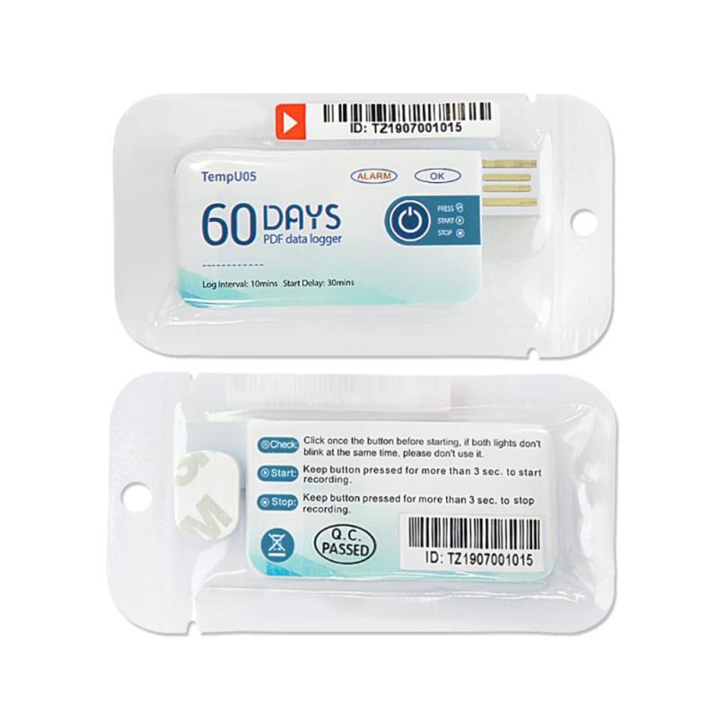 Máy Ghi Âm Nhiệt Độ USB Sử Dụng Một Lần Tiện Lợi