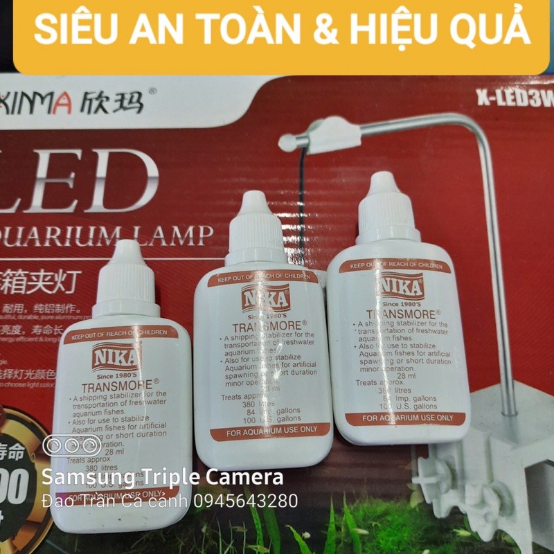THUỐC mê NIKA—dành cho cá rồng cá thịt