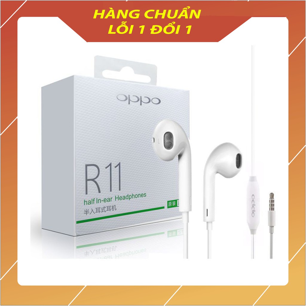 [Giảm giá cực SÂU] ❗❗ Tai nghe cho OPPO R11 có dây chính hãng thiết kế nhét tai cổng 3.5mm - Bảo hành 1 đổi 1 3 tháng