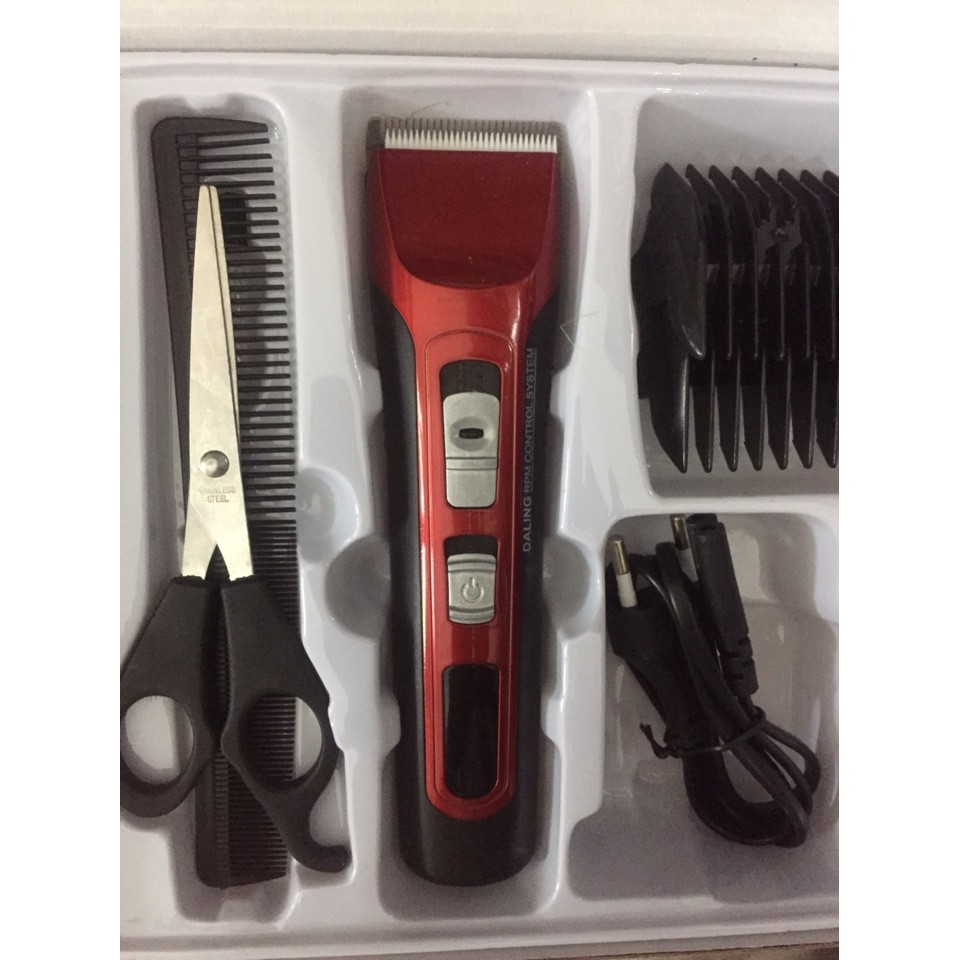 Tông đơ cắt tóc trẻ em DALING DL 1001 TẶNG BỘ LƯỢC ,KÉO