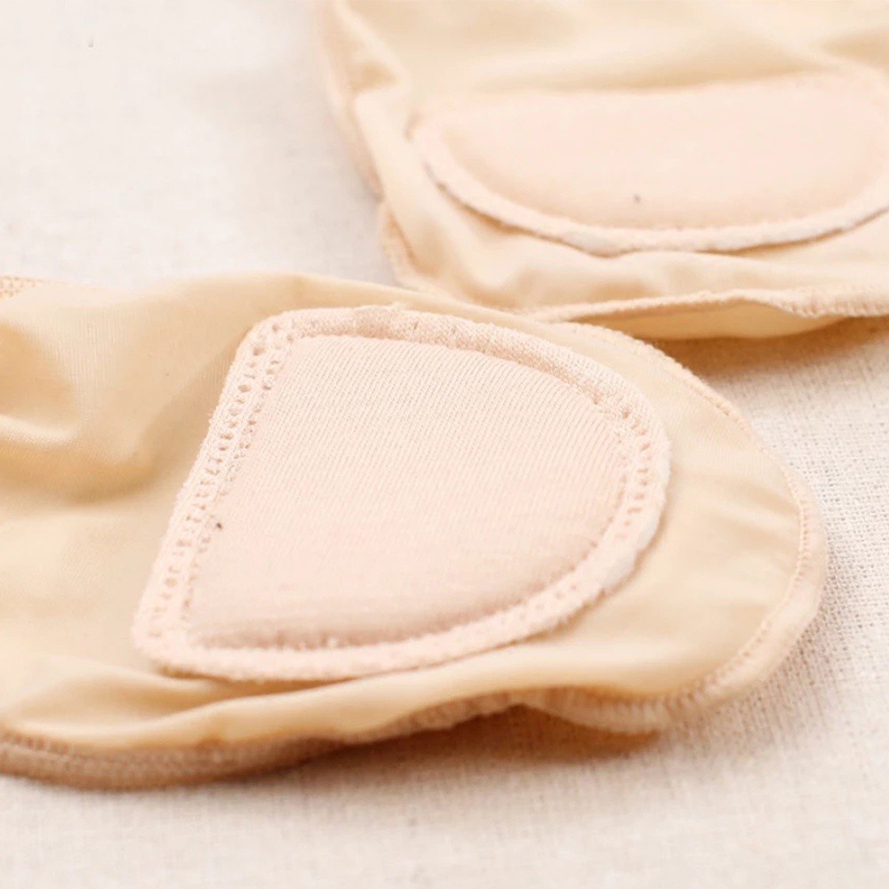 Bộ 3 Đôi Vớ Lụa Silicone Chống Trượt Thời Trang Mùa Hè Cho Nữ