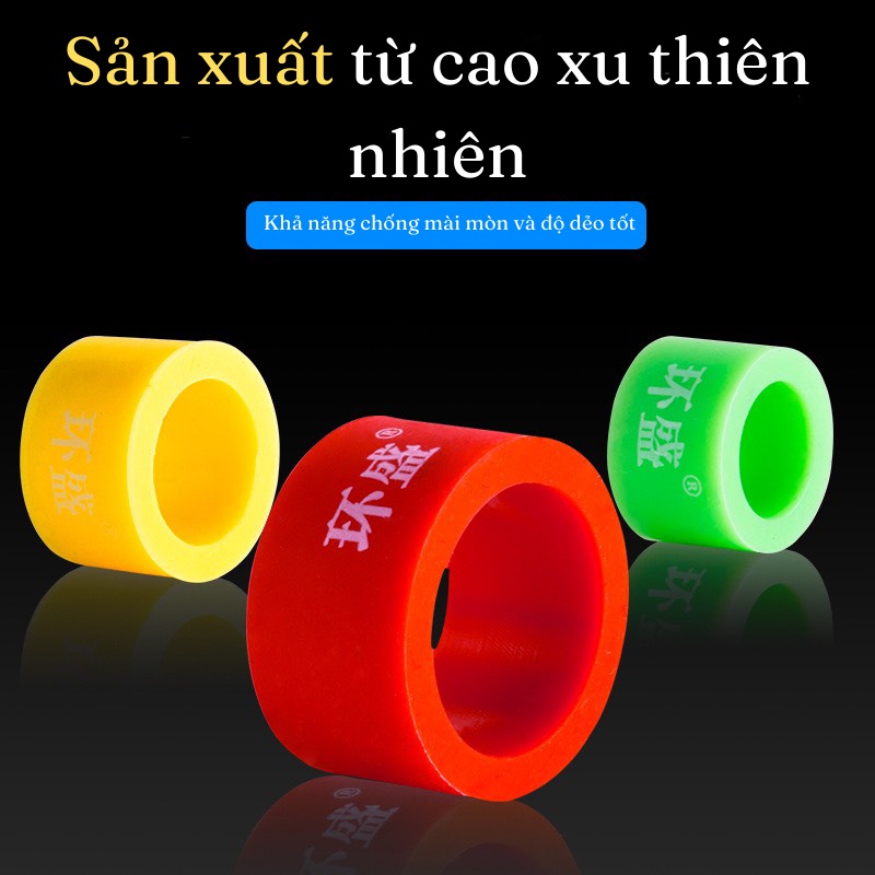 Nhẫn Câu Đài Chống Trượt , Chất Liệu Silicon Cao Cấp Mềm Mại , Chống Mài Mòn , Độ Dẻo Cao