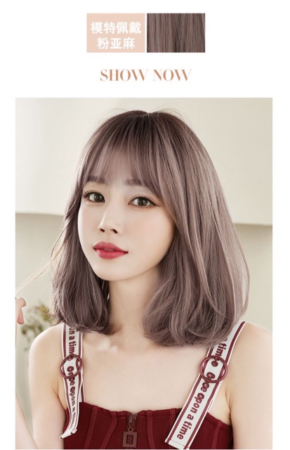 Tóc giả nữ cả đầu ❤️FREESHIP❤️ Tóc giả nguyên đầu cúp nhẹ mã D3111