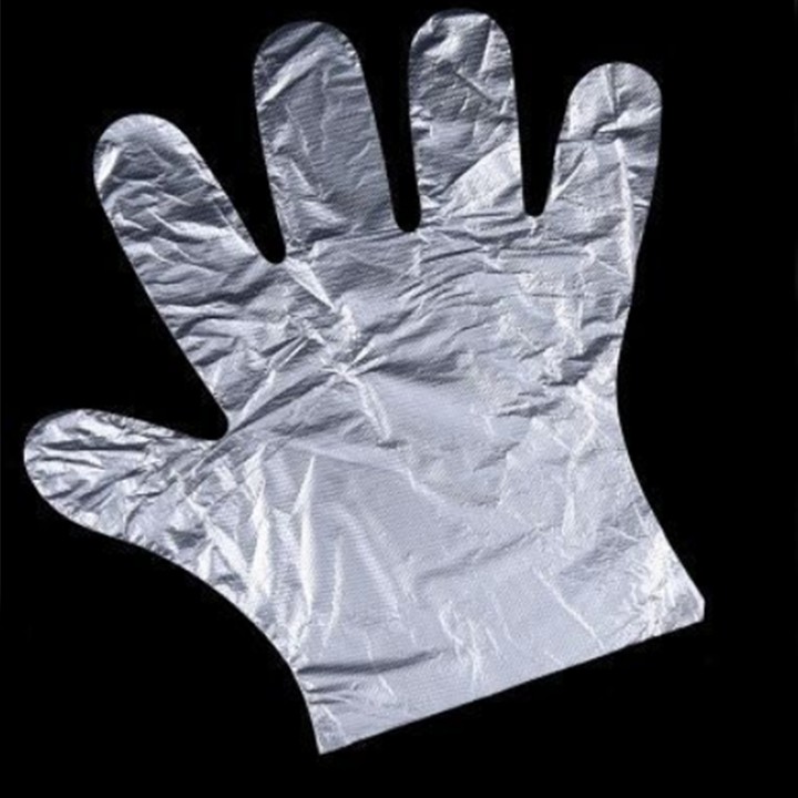 Set 200 Găng tay nilon trong suốt PE AB siêu dai bền loại hộp dùng 1 lần hoặc tái sử dụng