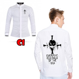 [SIÊU RẺ]  ÁO sơ mi One Piece râu trắng đẹp giá rẻ