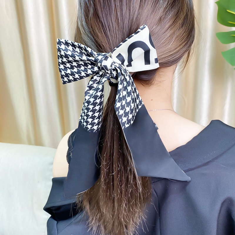 Dây ruy băng cột tóc đa năng phong cách thanh lịch Hàn Quốc