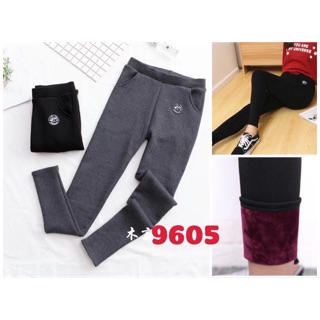 Quần Legging Mèo Lót Lông Siêu Ấm Loại 1 Có Túi