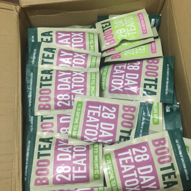 Set trà bootea 28 ngày detox