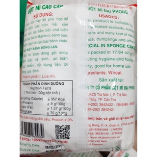 BỘT MÌ TÁO ĐỎ 500G