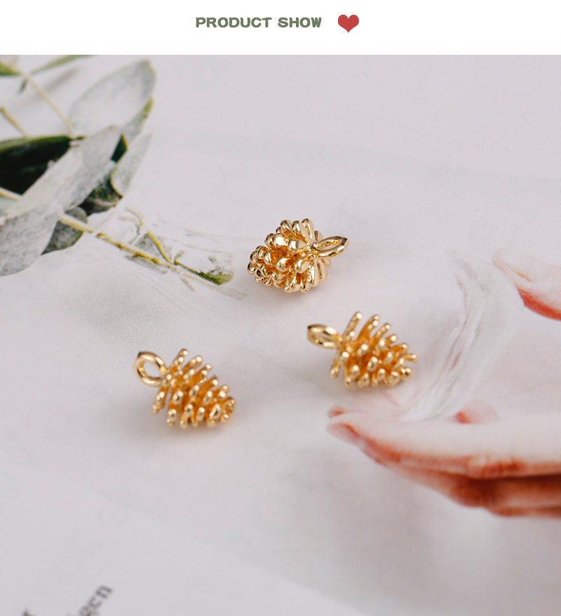 Vòng cổ Mạ Vàng 18k Mặt Quả Dứa Xanh