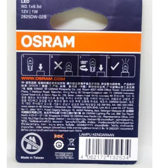 Đèn Led Ljv T10 Osram 6k W5W 2825dw 1w Chất Lượng Cao