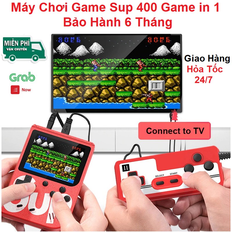 Máy Chơi Game Retro Mini - Sup 400 in1 - Máy Chơi Game Cầm Tay Tích Hợp 400 Game - Quà Tặng Sinh Nhật Cho Trẻ Em