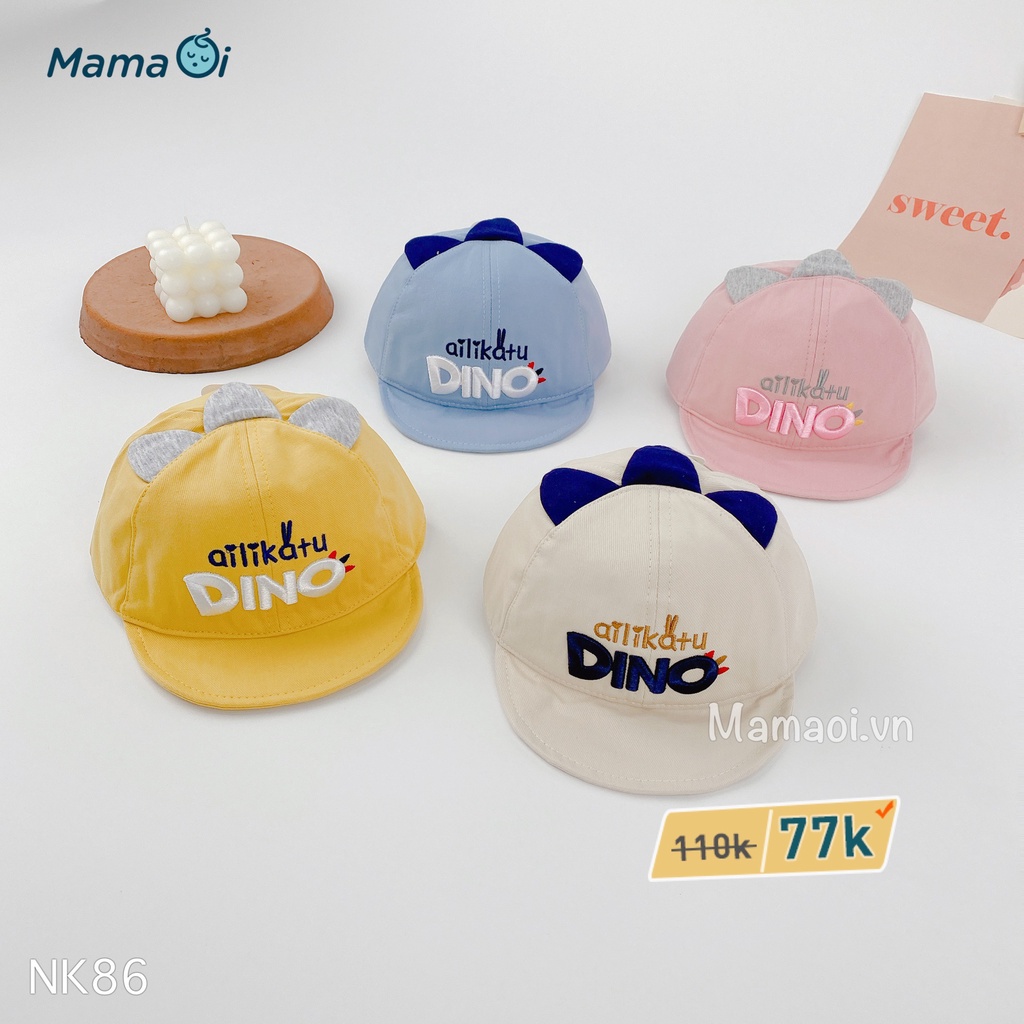 NK84-NK86-NK88 Nón kết nón lưỡi trai  đáng yêu cho bé  5-16 tháng mã của Mama Ơi - Thời trang cho bé