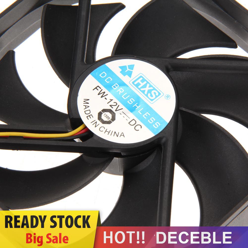 Quạt Tản Nhiệt Dc 120mm 120x25mm 12v 3pin Cho Pc