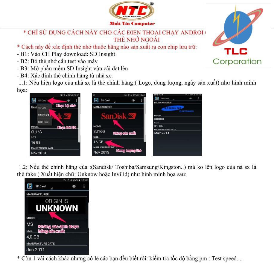 Thẻ nhớ MicroSDHC Sandisk 8GB Class 4 + Tặng 01 adapter microSD | BigBuy360 - bigbuy360.vn