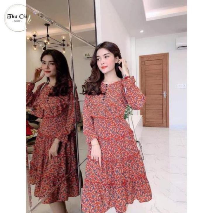 Đầm nữ thời trang phom dưới 55kg hàng mới về thường xuyên