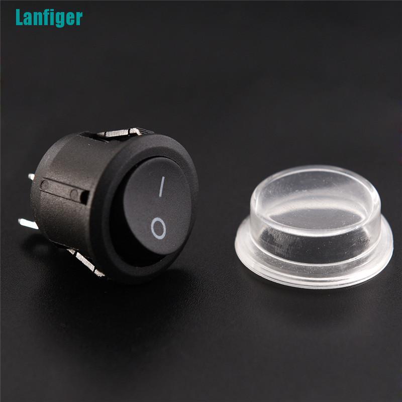 1 Công Tắc ON-OFF Tròn SPST 2 Chấu + Chống Thấm Nước Cho Xe Hơi