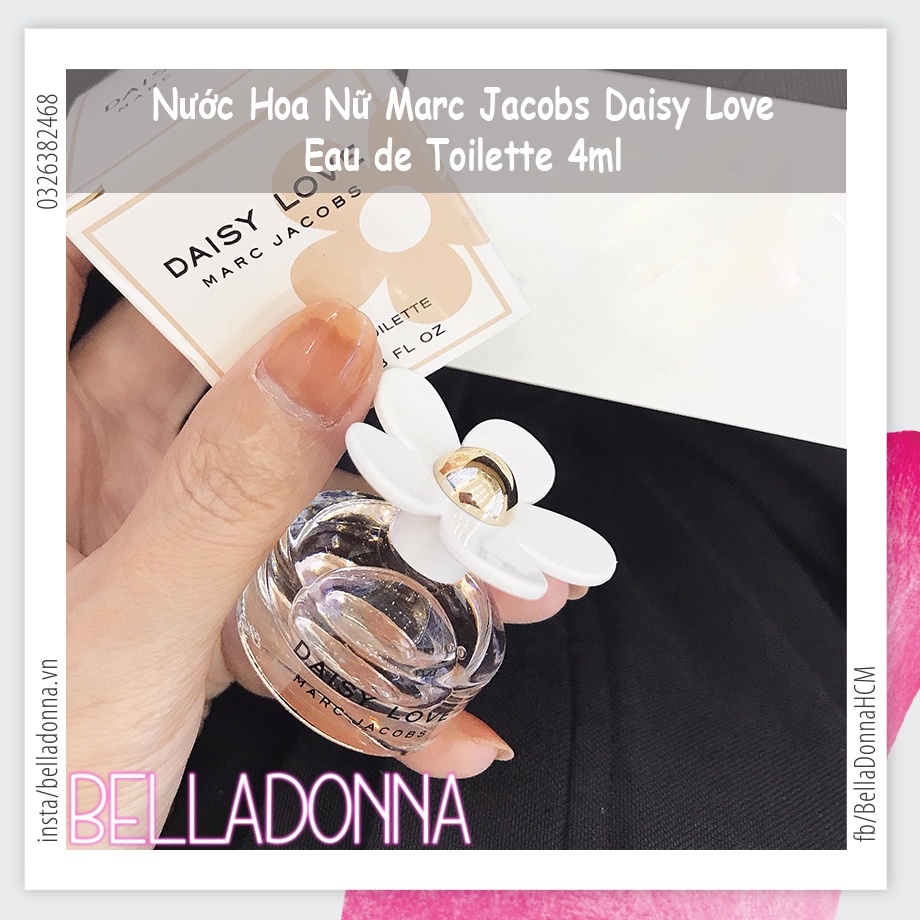 Nước Hoa Nữ Mini Marc Jacobs Daisy Love Eau de Toilette 4ml