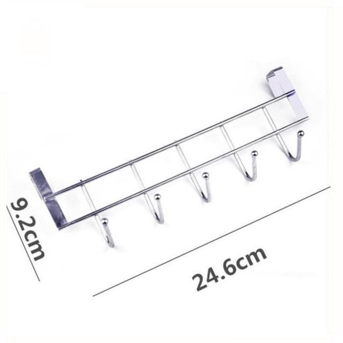 Móc Treo Cửa Đa Năng - Móc Inox Gắn Cửa Trang Trí Nhà Cửa Không Cần Khoan Đục Tường Tiện Dụng