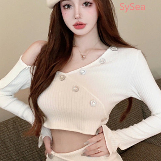 Bộ Áo Dệt Kim + Chân Váy Thời Trang Quyến Rũ Cho Nữ Mùa Thu