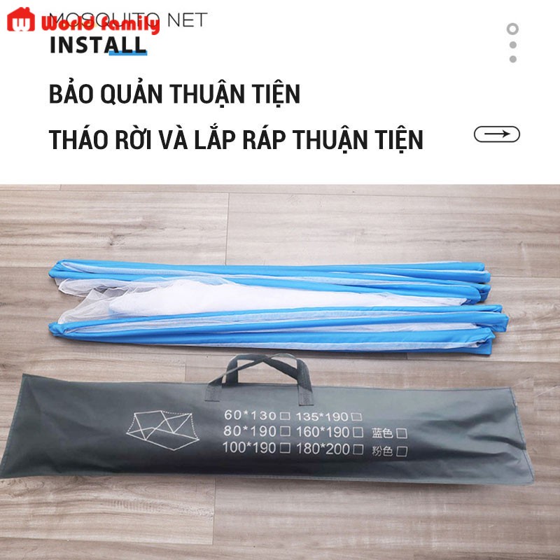 [Voucher &amp; Dịch vụ]Màn Lưới Chống Muỗi Gấp Gọn Mùng Chống Muỗi Thông Minh Ký Túc Xá Mang Theo Di Động Thông Minh