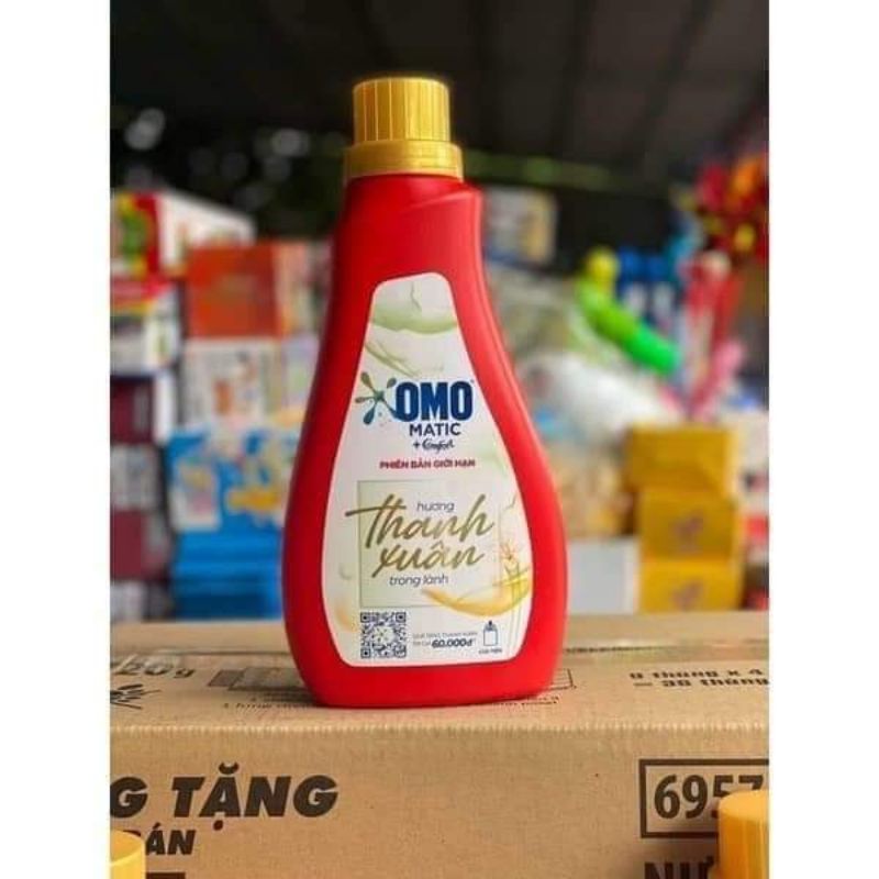 CHAI NƯỚC GIẶT OMO 720 GR
