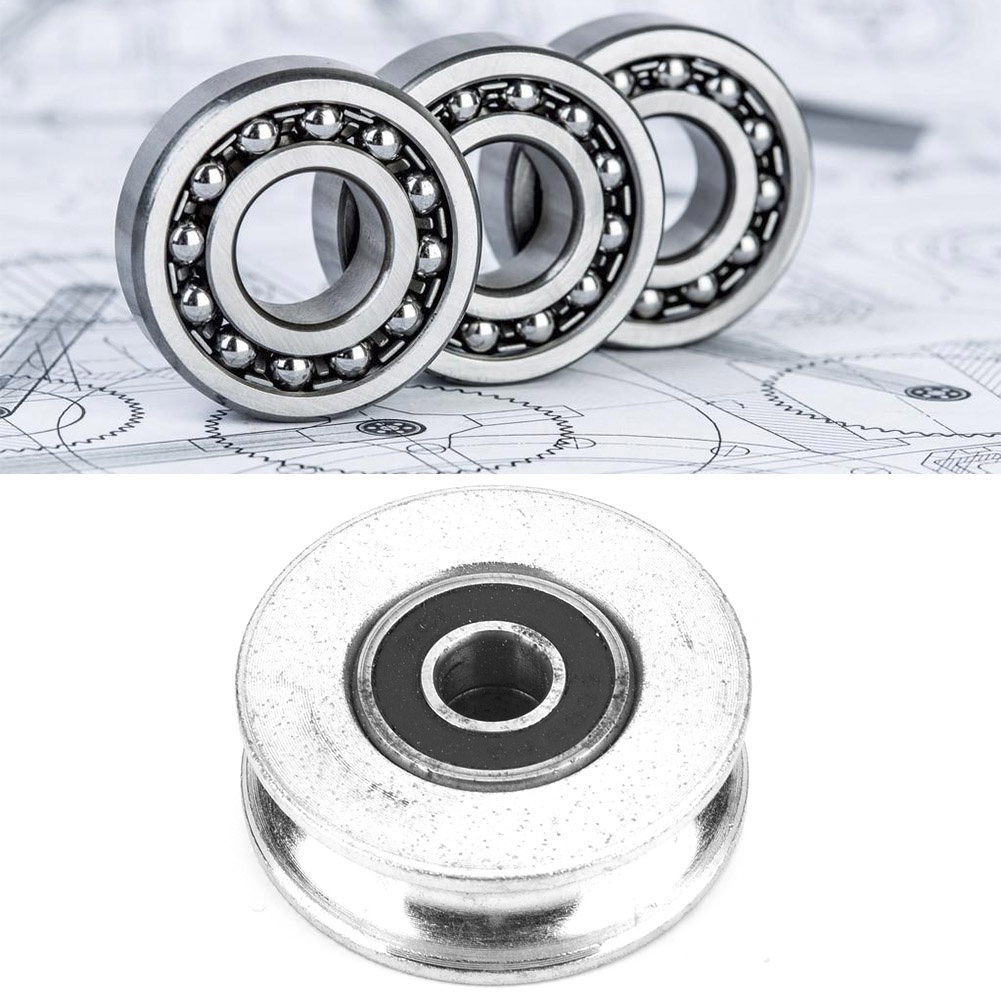 Ròng rọc ổ bi 28mm 32mm 48mm 56mm lực mạnh hỗ trợ nâng vật tiện lợi