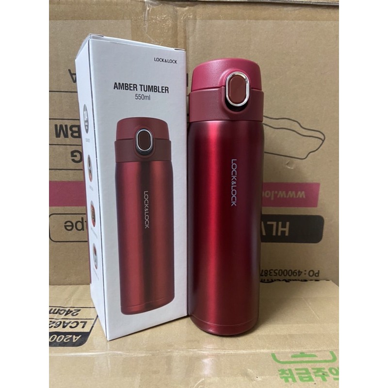 [LOCK&amp;LOCK]BÌNH GIỮ NHIỆT AMBER TUMBLER 550ML-LHC3238