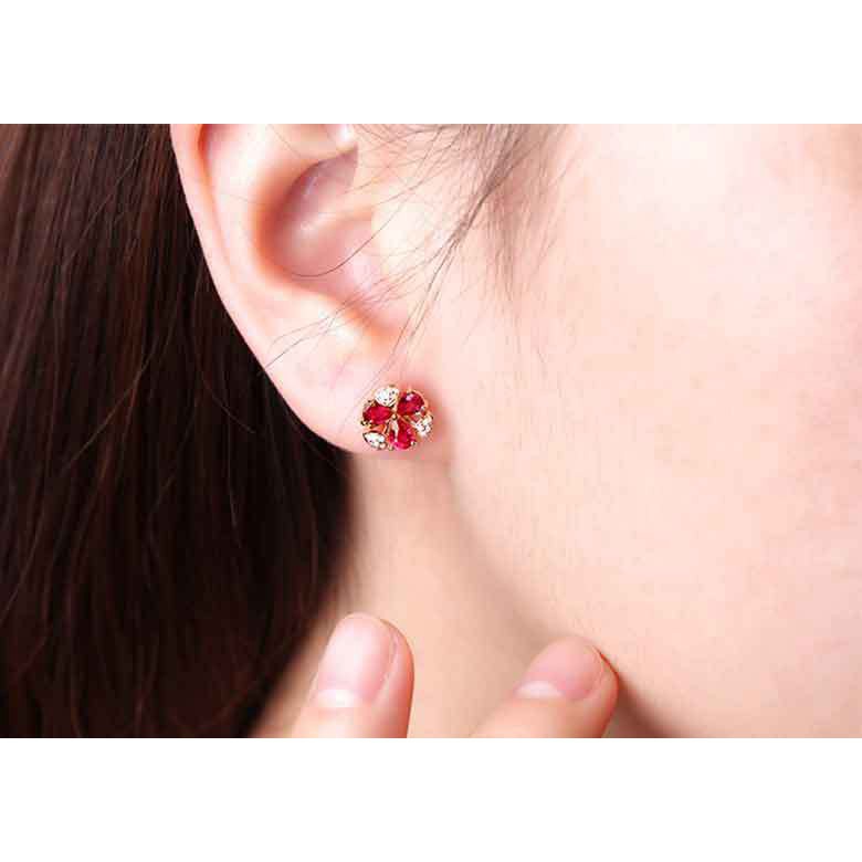 Khuyên Tai Nữ Trang Tạo Hình Chim Bồ Câu