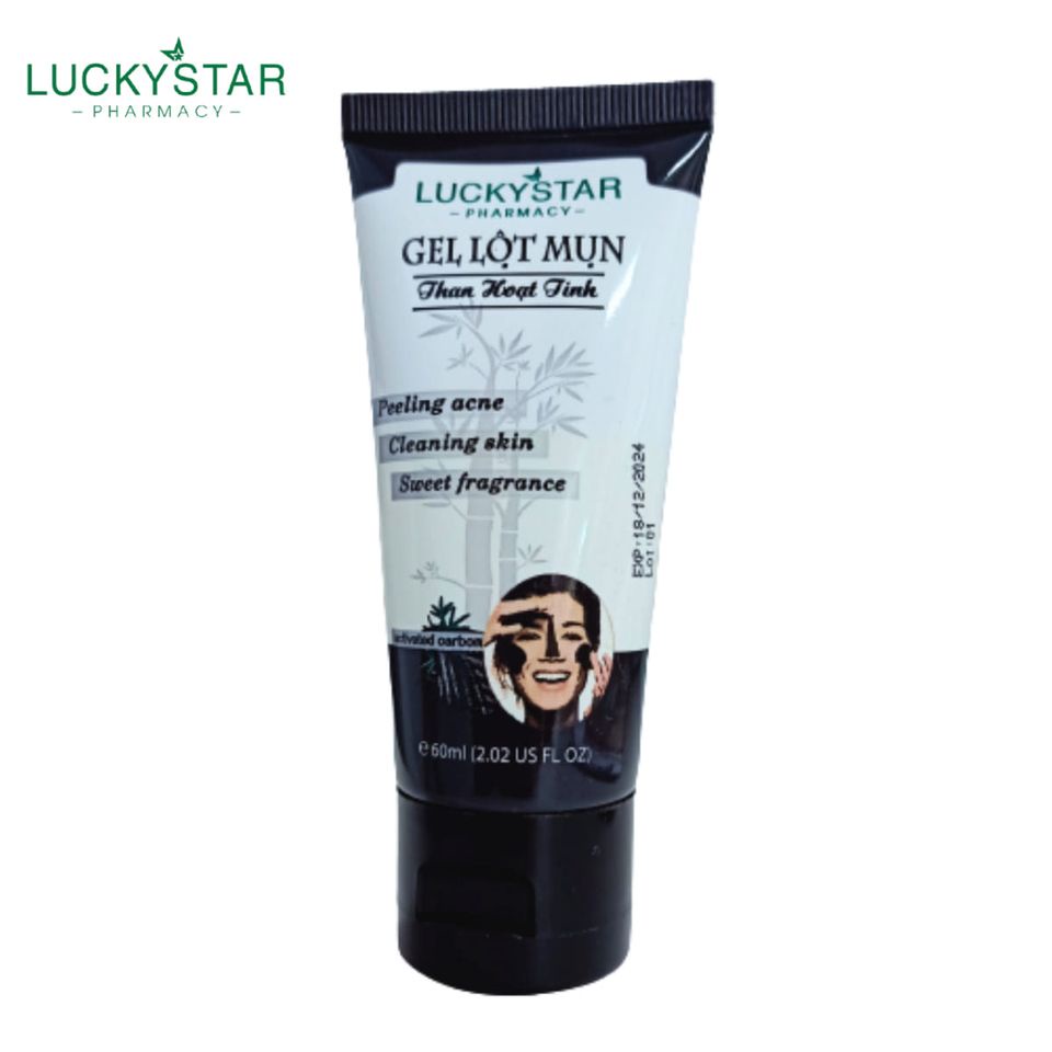 Gel Lột Mụn Than Hoạt Tính - Lucky Star