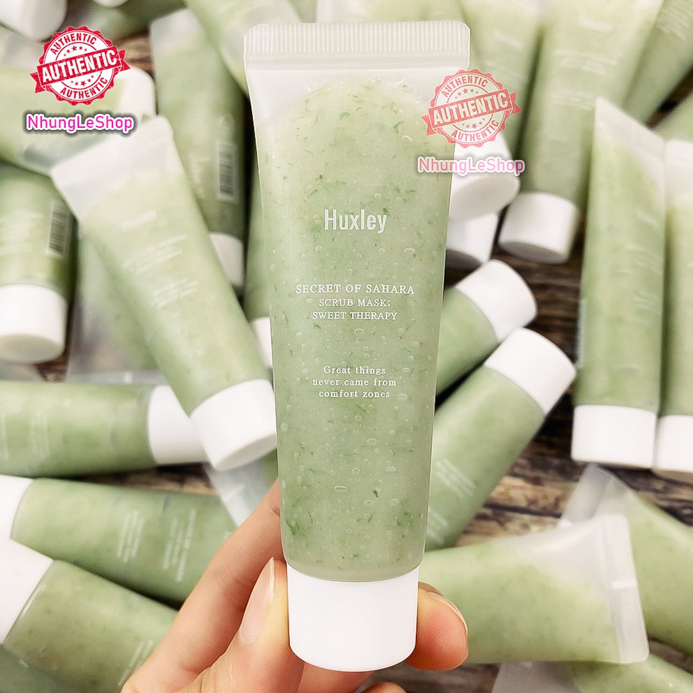 [Auth] Tẩy Tế Bào Chết Huxley - Dưỡng Da Chiết Xuất Từ Xương Rồng Huxley Scrub Mask Therapy 30g