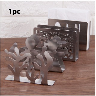 KHAY ĐỂ GIẤY ĂN CAO CẤP INOX SUS 304