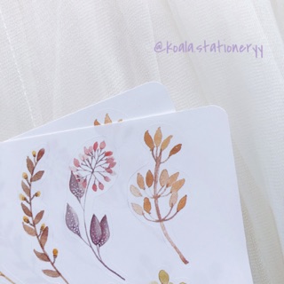 Bullet Journal Sticker - Hoa dại