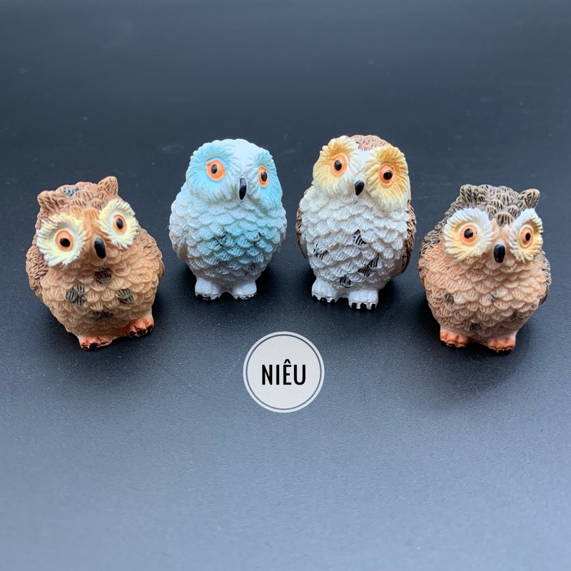 Mô hình cú tiểu cảnh