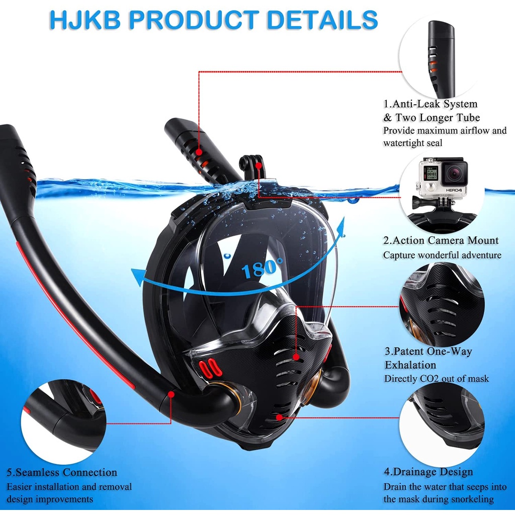 Mặt Nạ Lặn Biển Chống Sương Mù 2022 Cao Cấp Cho Nam