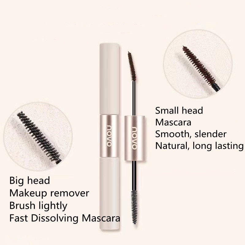 Abpopa NOVO® Mascara Hai Đầu Chống Thấm Nước Lâu Trôi 3.5g