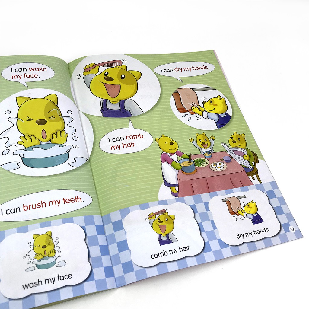 Sách - Tiếng Anh Cho Trẻ Em - Happy World - 3a (Bộ 2 quyển, 1 sổ tay, 1 đĩa DVD)