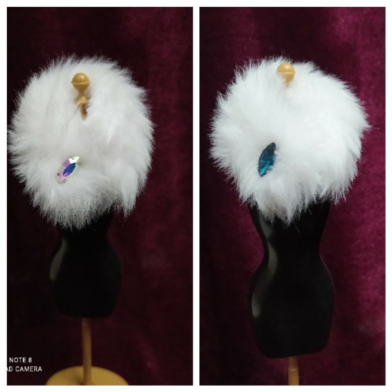 Khăn quàng lông cho búp bê