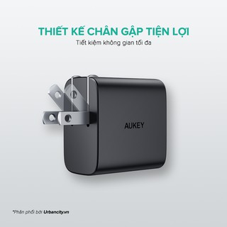 Cốc sạc Aukey 1USB 1Type-C 32W PA-F3S