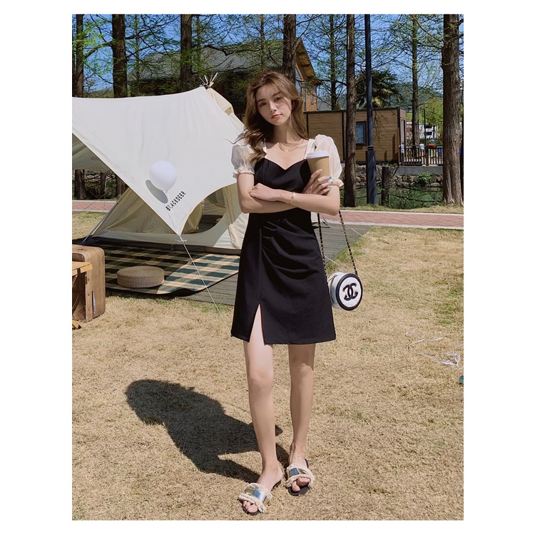 Đầm đen đầm bigsize nữ đầm tay phồng đầm midi đầm nữ váy ngắn đầm dài đầm vintage váy tiểu thư sang chảnh đầm đi tiệc đầm cổ vuông váy cổ v váy xẻ tà váy đi chơi