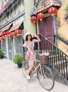 Váy caro vintage bánh bèo 💗