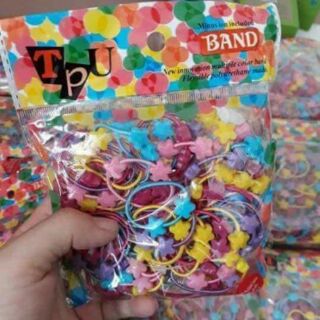 Sét 50c dây chun buộc tóc cho bé