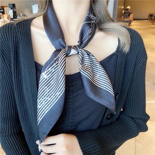 Khăn lụa vuông choàng cổ đa năng size 70x70cm