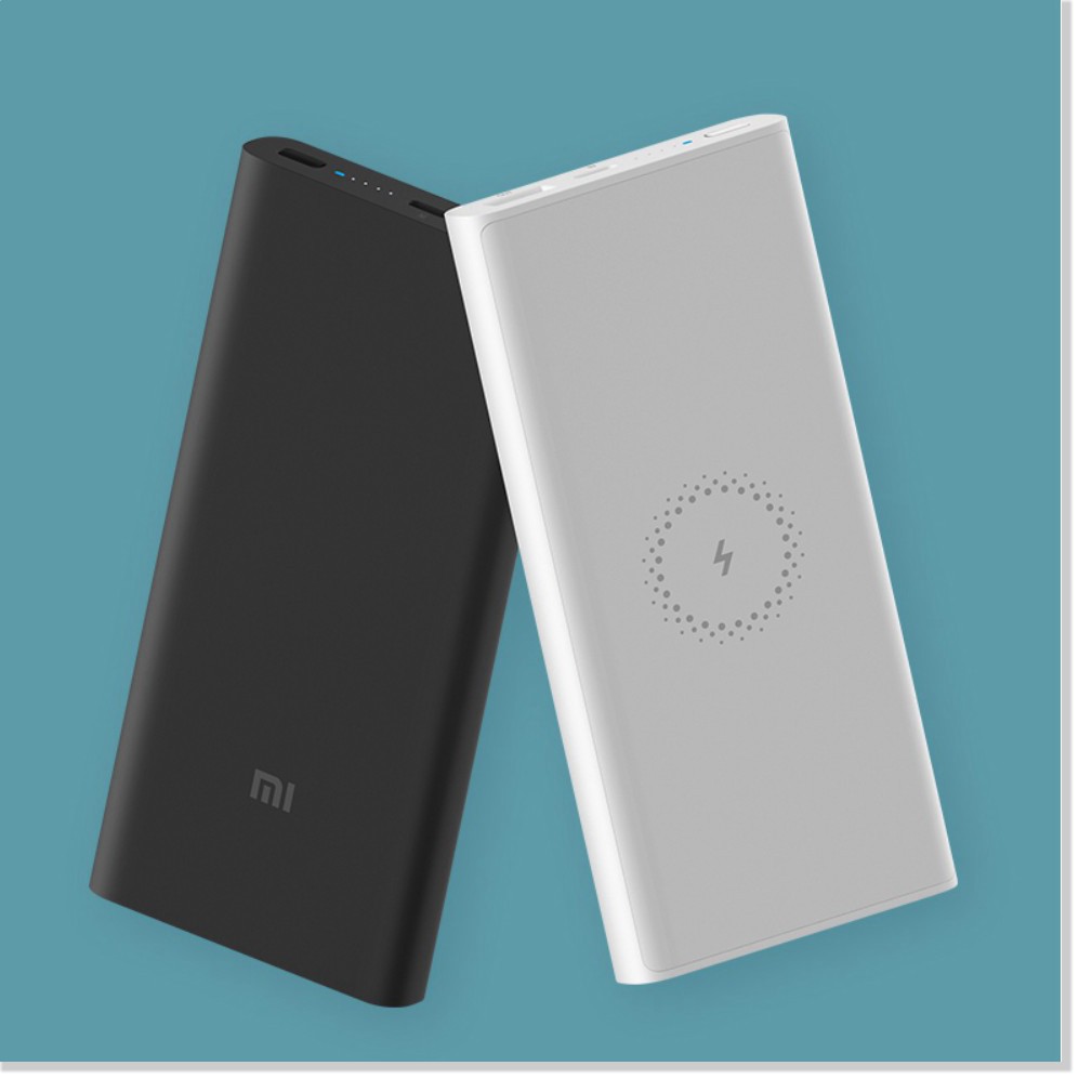 Pin sạc dự phòng không dây Xiaomi 10000mAh 2019 - Sạc dự phòng tích hợp sạc không dây 10000mAh Xiaomi lite - Mr Xiaomi