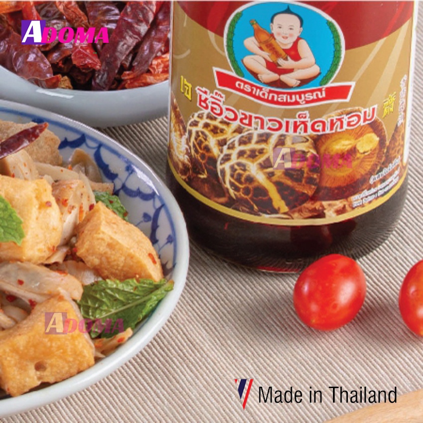 Nước Tương Nấm Thái Lan ăn chay được Hiệu Healthy Boy ซีอิ๊วเห็ดหอม