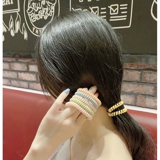 Dây cột tóc lò xo Size bé mini màu  ( 5 sợi)
