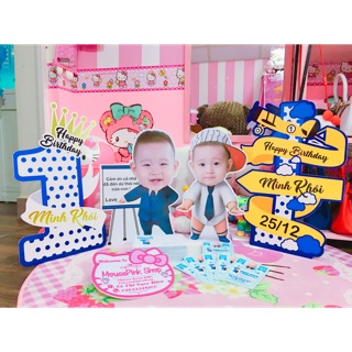 Chibi cho bé ( set sinh nhật cho bé hàng thiết kế)