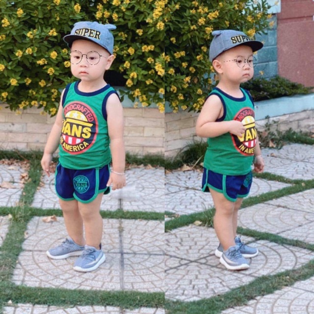 Bộ bé trai size nhí